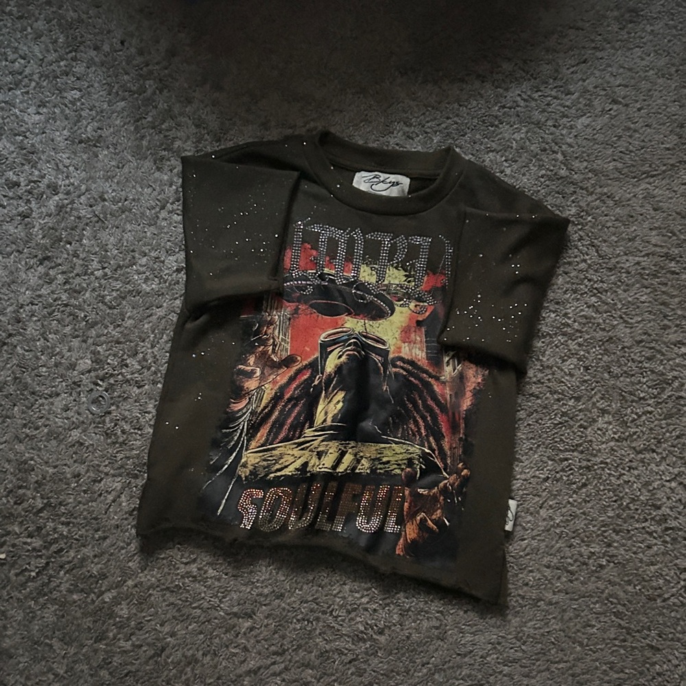 Soulful Kids Graphic Tee in Black